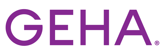 geha-logo-1.png - Touchstone Recovery Center GEHA logo. Purple GEHA wordmark on a gray background. GEHA provides health plans & insurance for federal employees.